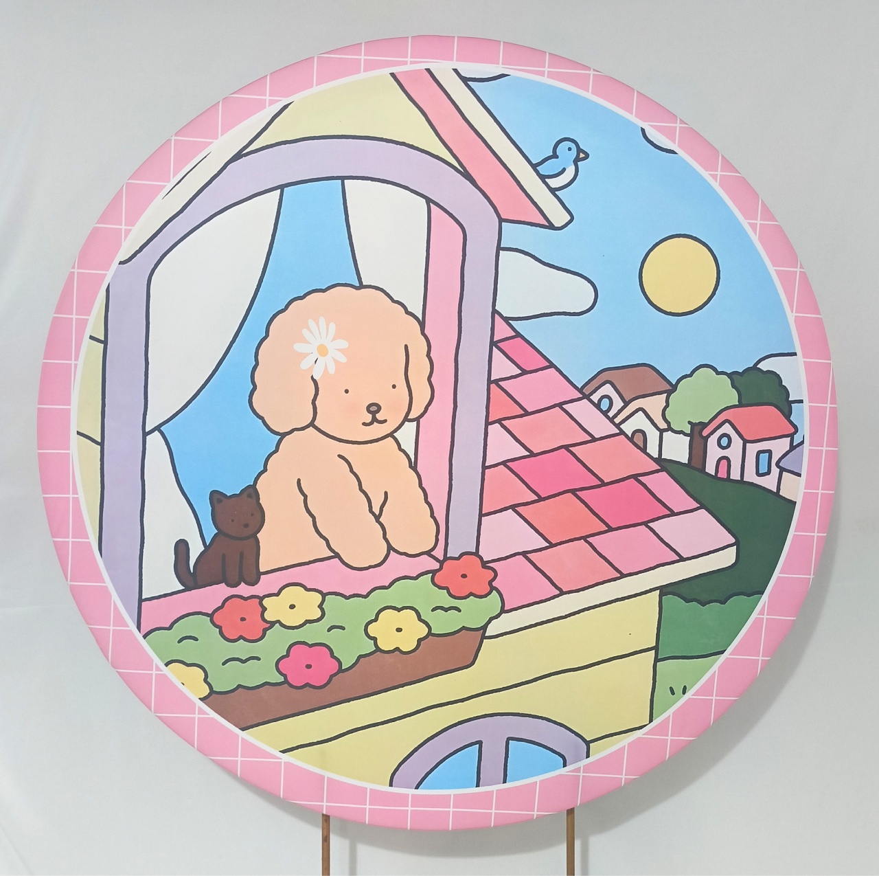 Capa P/ Painel Circular Bob Goodie 1,5 Mt  - Vanessalocações