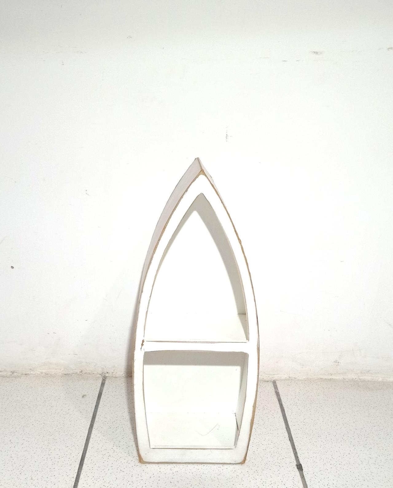 Barco Mdf Cenográfico  Branco - Vanessalocações