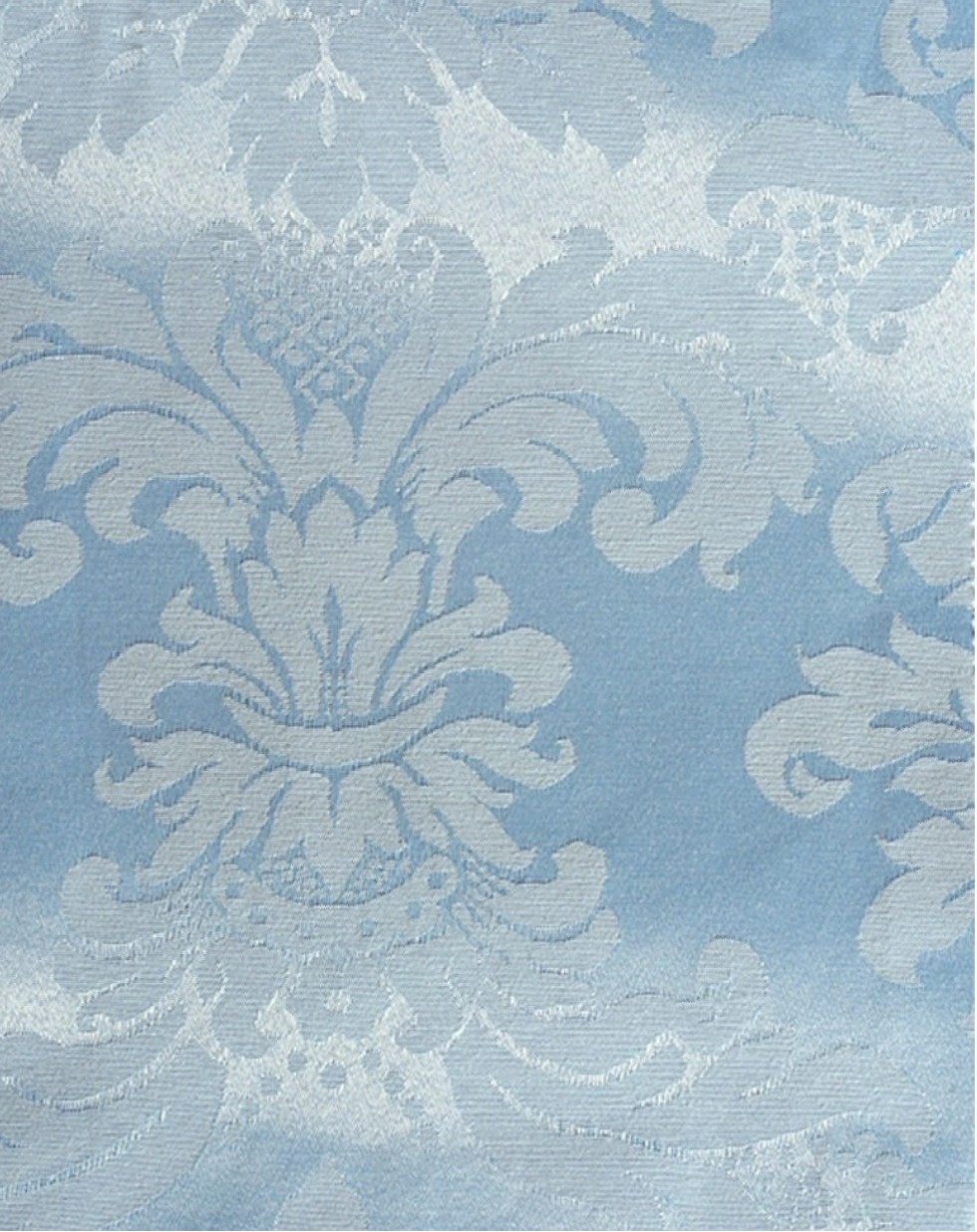 Toalha  Jacquard  Adamascado -  Retangular - Azul Claro - 4,0X2,50 - Vanessalocações