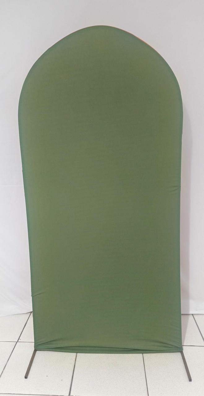 Capa Veste Fácil P/ Painel Romano - Verde Oliva  - Vanessalocações