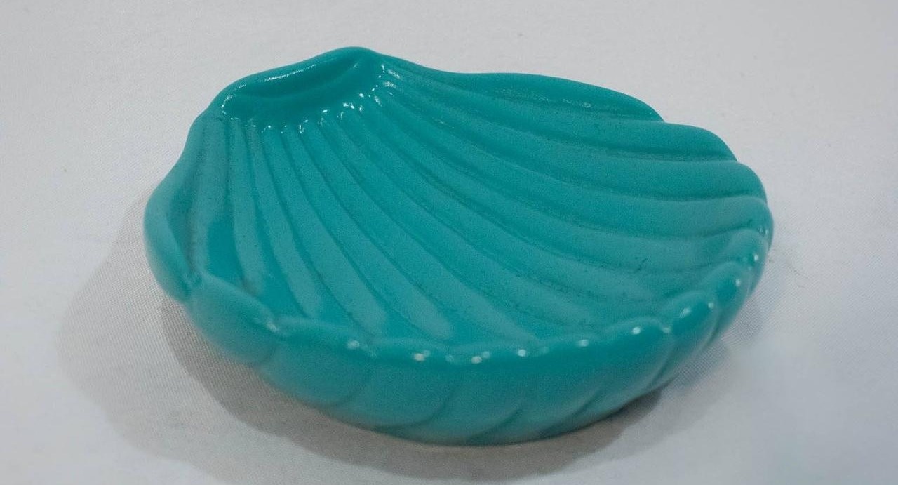 Concha Cerâmina Verde Tifany - Vanessalocações