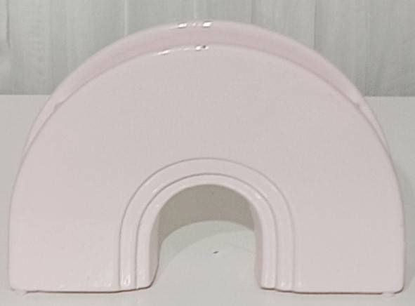 Vaso Cerâmica Arco Rosa Candy  - Vanessalocações