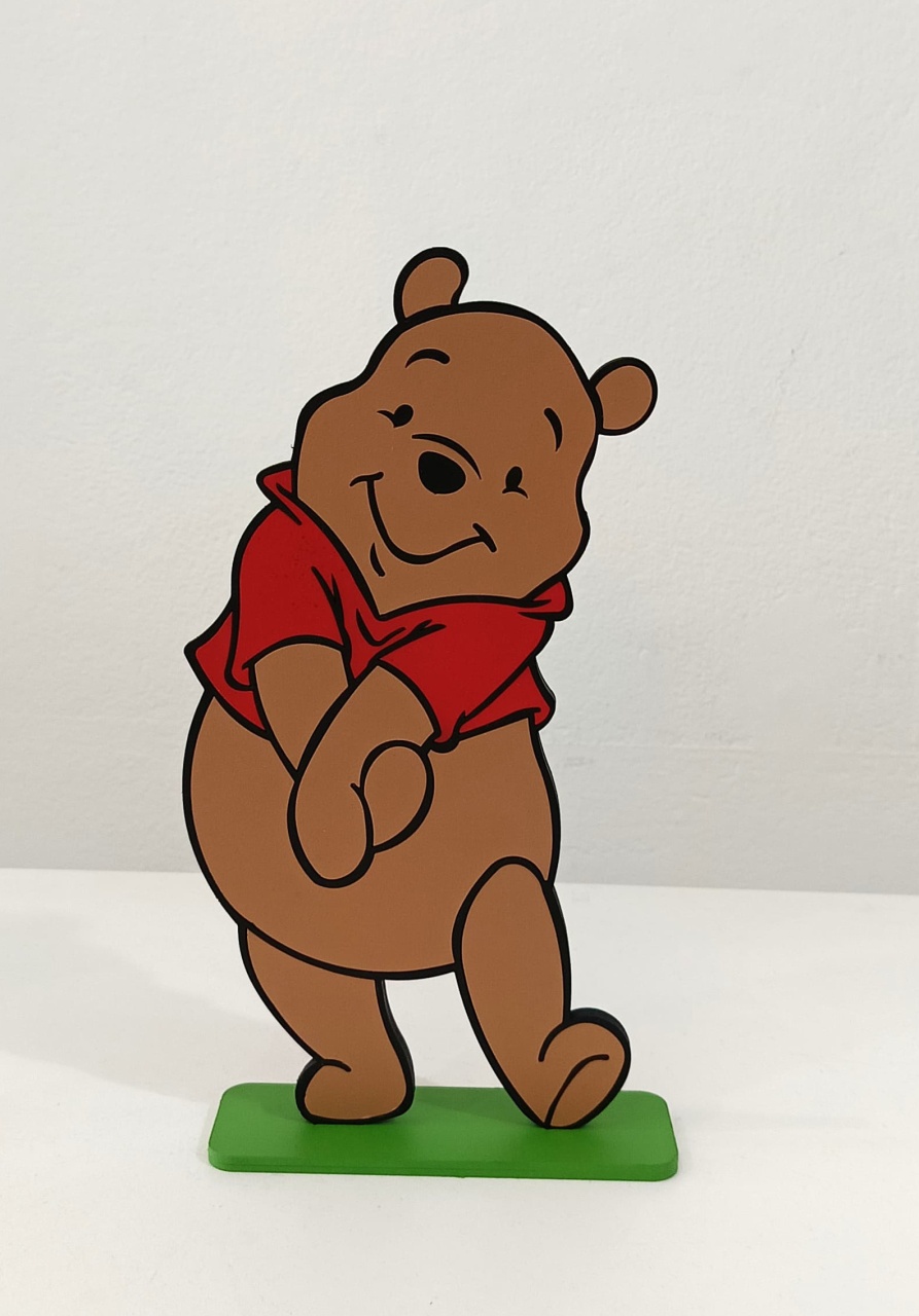 Ursinho Pooh Mdf - Vanessalocações