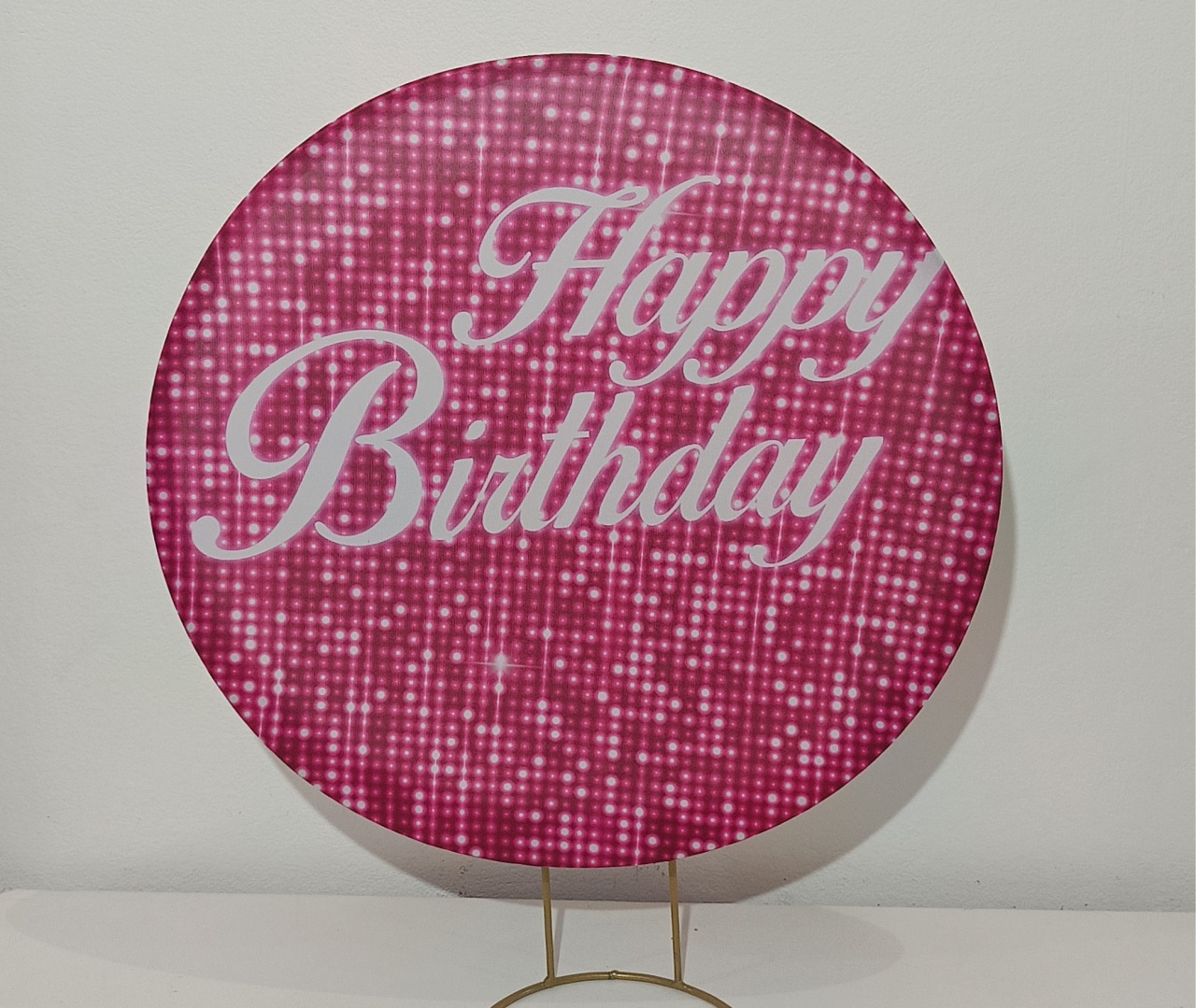 Capa P/ Painel Happy Birthday 50 Cm  - Vanessalocações