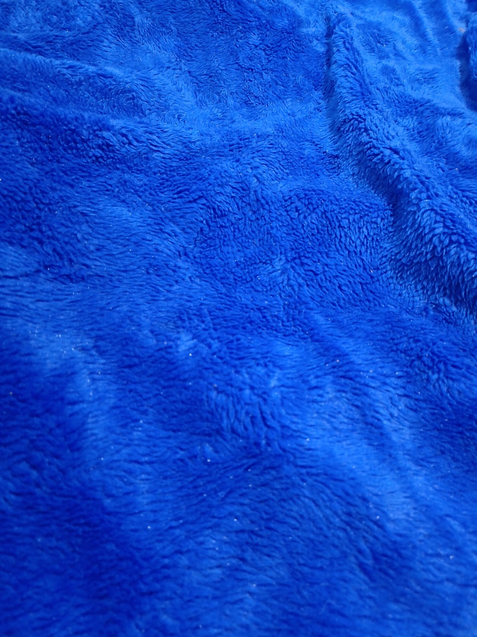 Tapete  Pelúcia Azul Royal - 	3,0Mtx1,5Mt - Vanessalocações