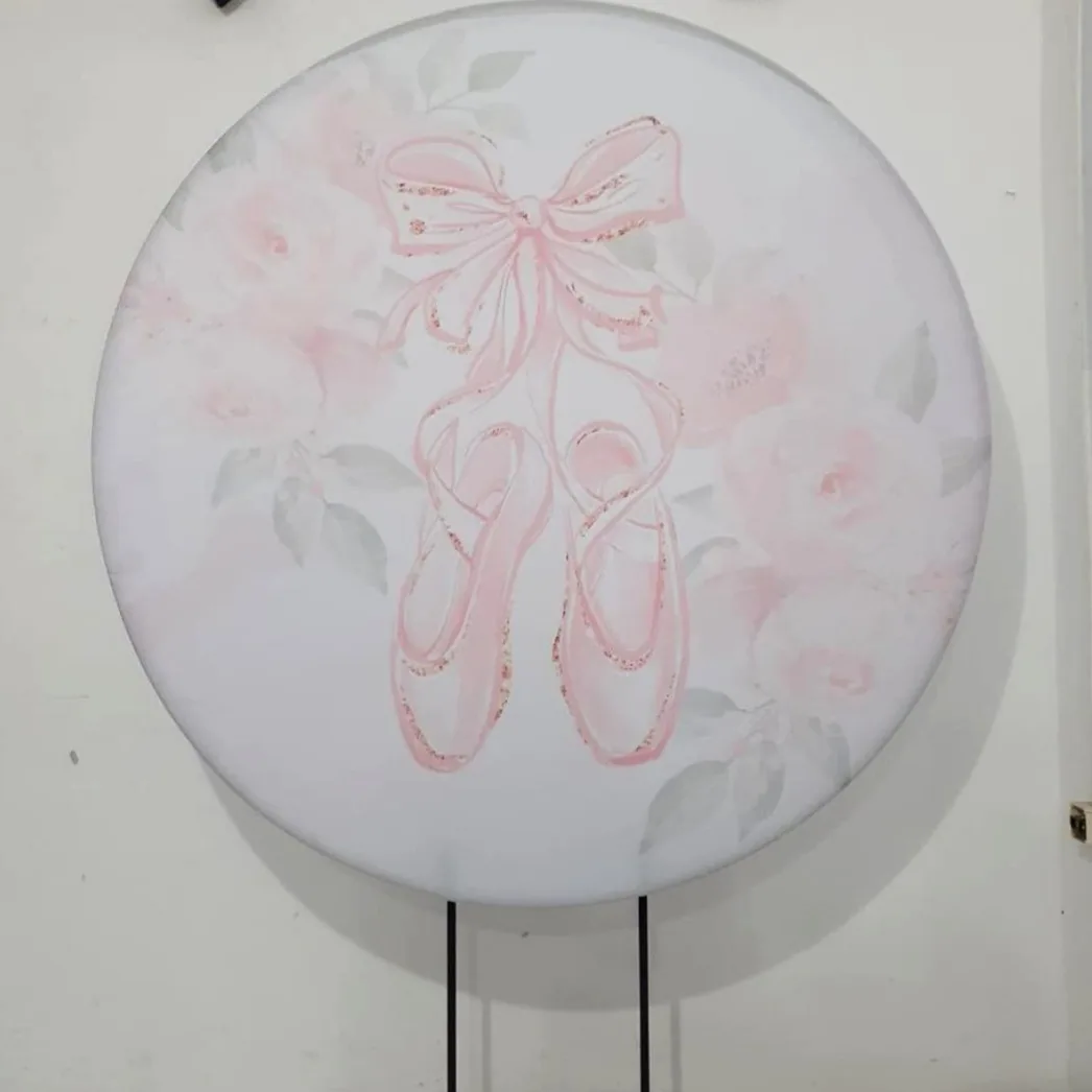Capa P/ Painel Circular -   Bailarina - Vanessalocações