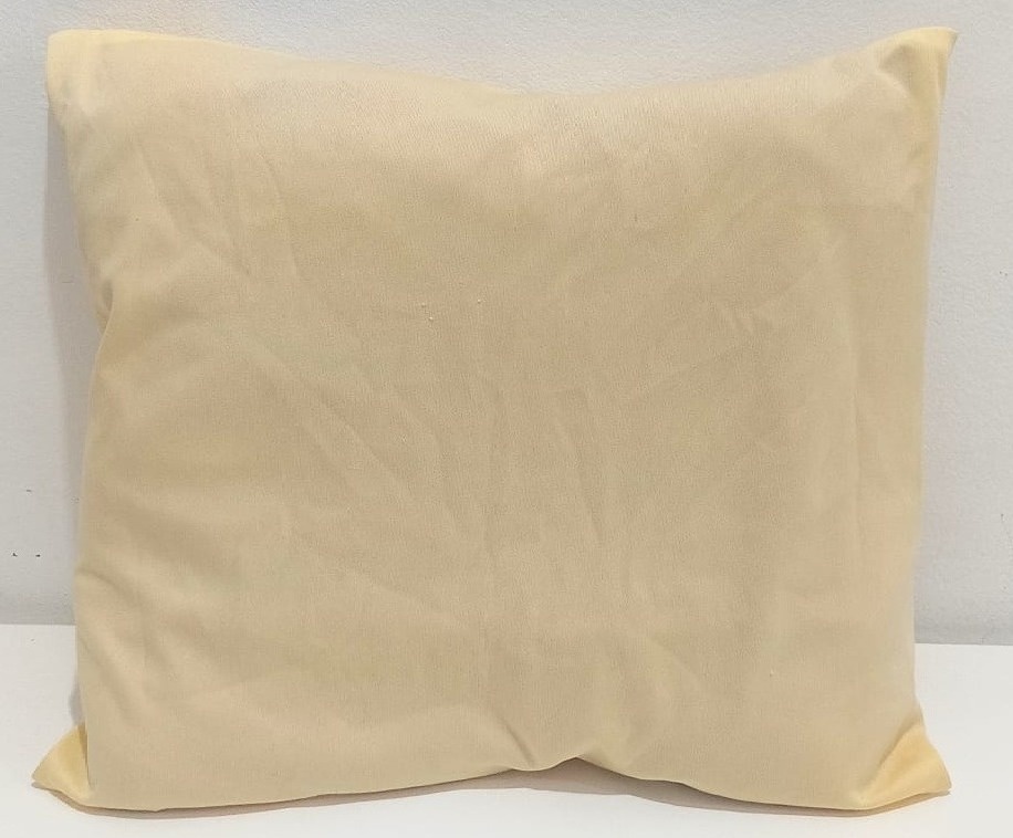 Almofada C/ Enchimento - Amarelo Candy  - 30X30 - Vanessalocações