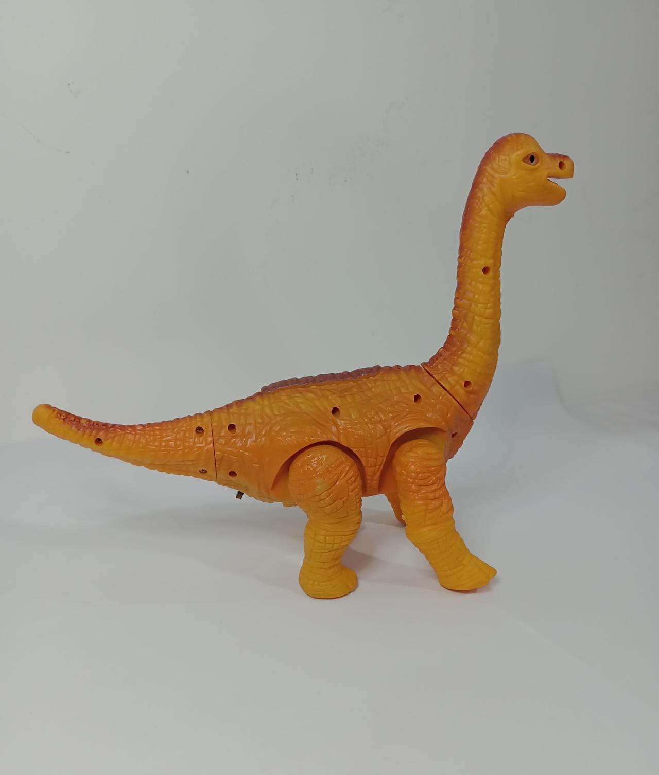 Dinossauro Articulado Braquiossauro  Amarelo - Vanessalocações