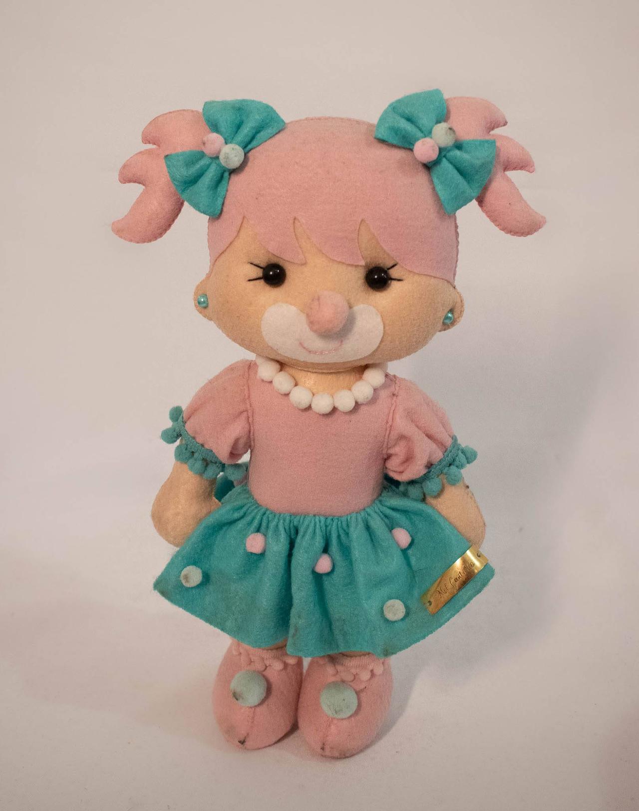 Palhacinha  Feltro Candy - Vanessalocações