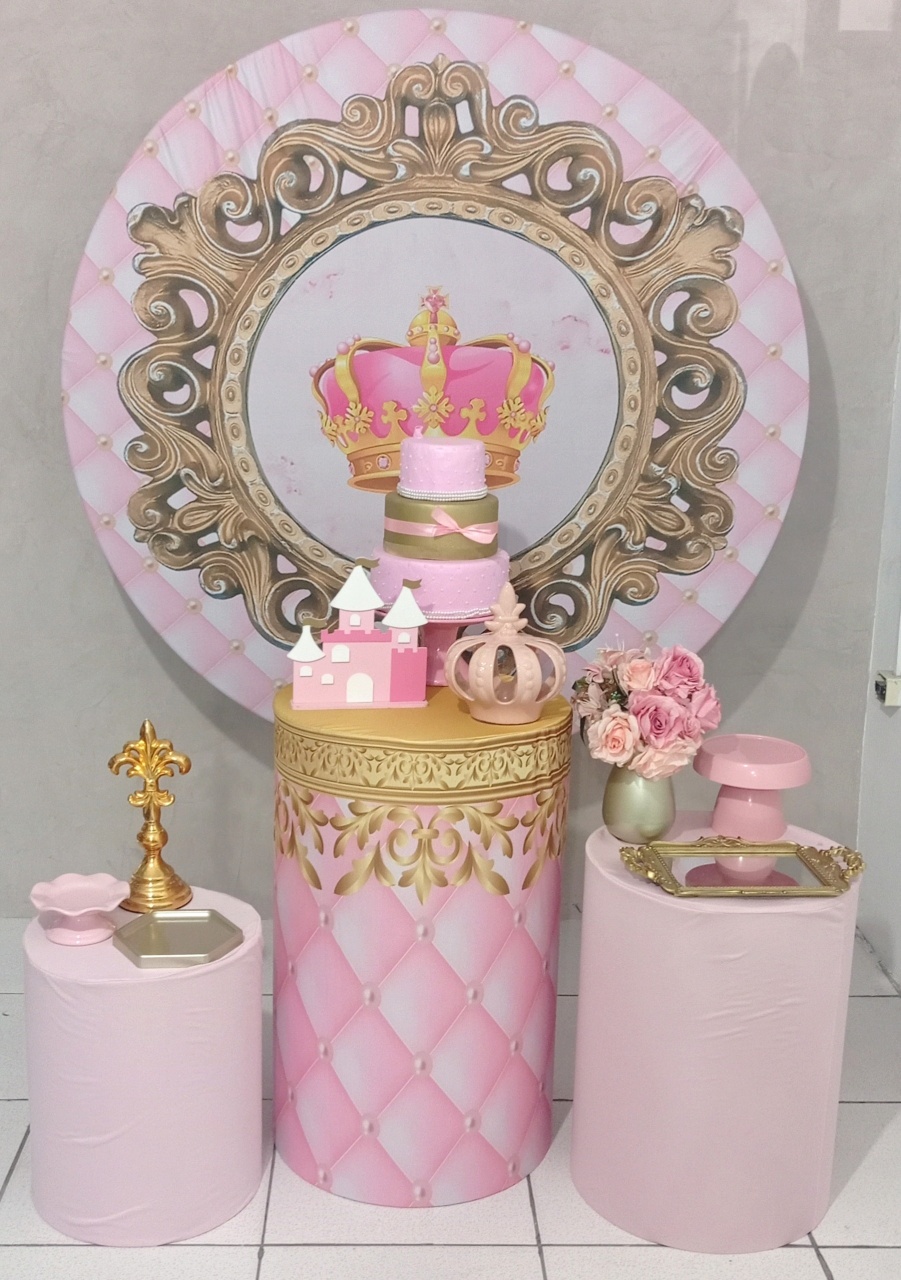 Coleção Pocket - Coroa Realeza Rosa - CamaleãoLocaçoes