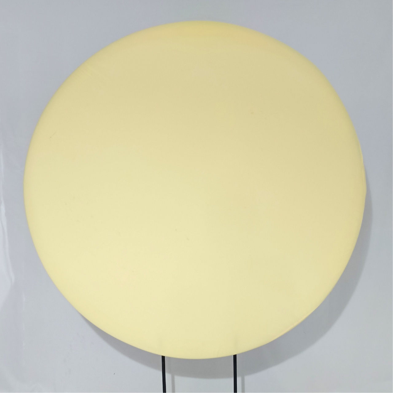 Capa P/ Painel Circular  Tecido Liso  -  Amarelo - Vanessalocações
