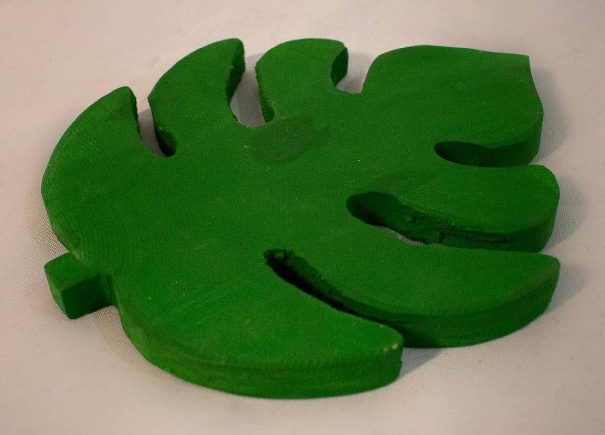 Bandeja Mdf  Costela de Adão  Verde - Vanessalocações