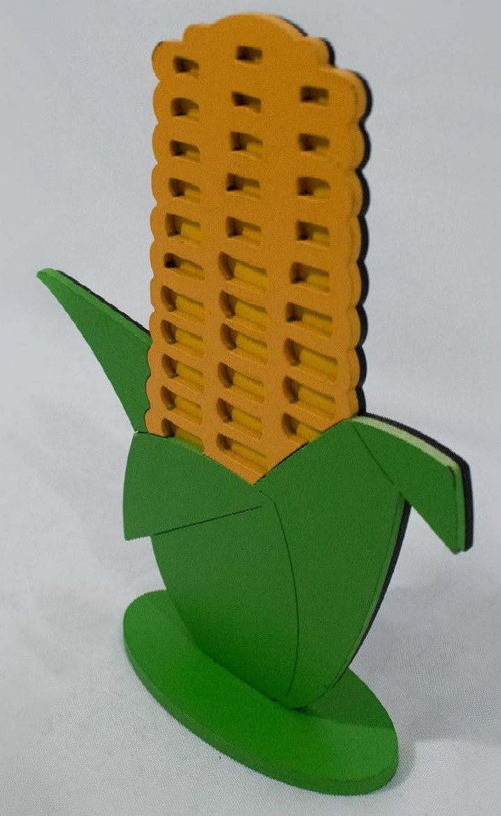 Display Mdf Milho Verde/Amarelo - Vanessalocações