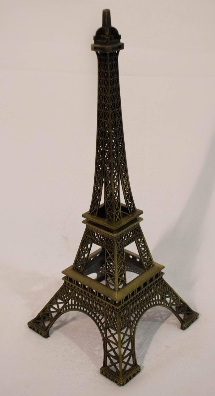 Torre Eifel Metal/Ferro 2 Partes - Vanessalocações