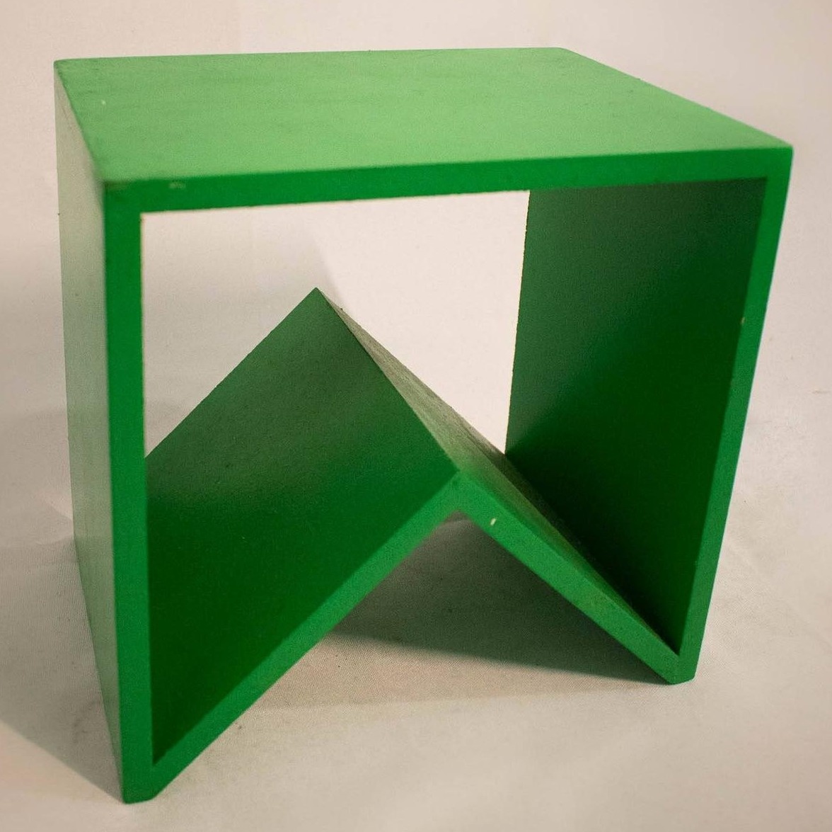 Banco Mdf Bandeira Vazado Verde Folha - Vanessalocações