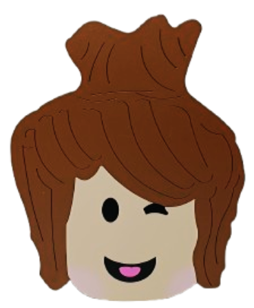 Display Mdf Cabeça Roblox Menina - Vanessalocações