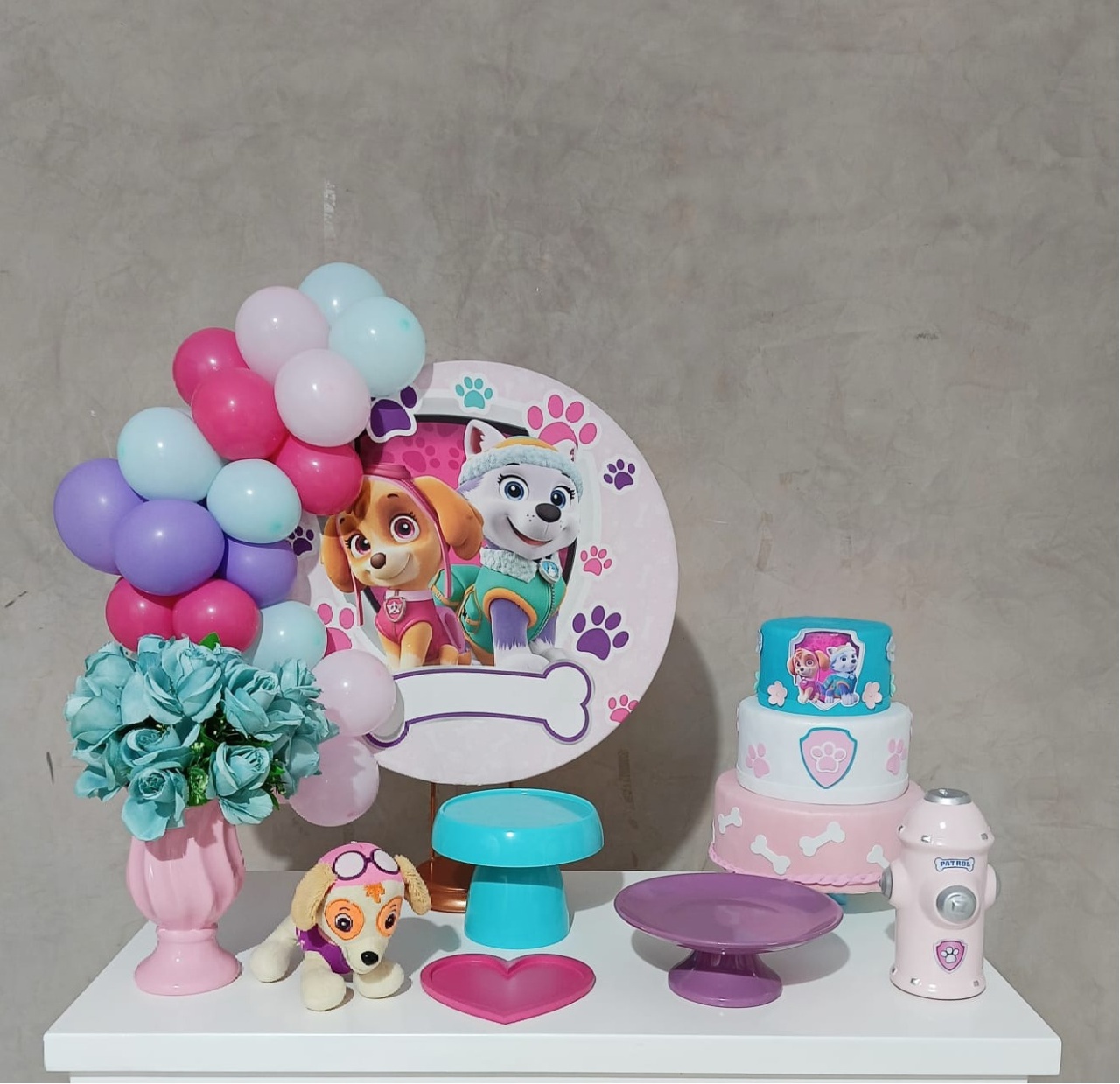 Mini Decoração Sky - CamaleãoLocaçoes