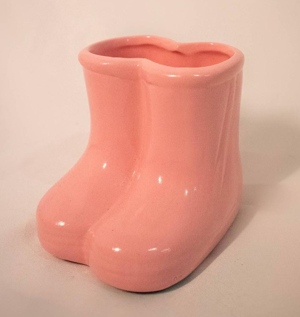 Bota Cerâmica Rosa Baby - Vanessalocações