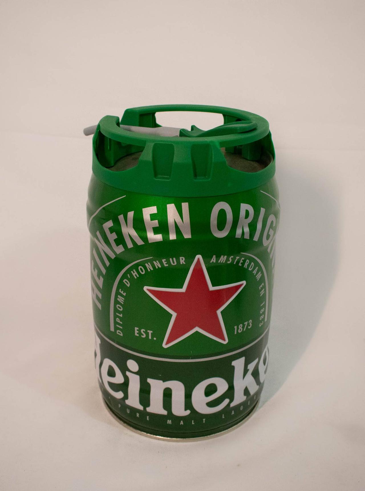Barril Alumínio Heineken Verde - Vanessalocações