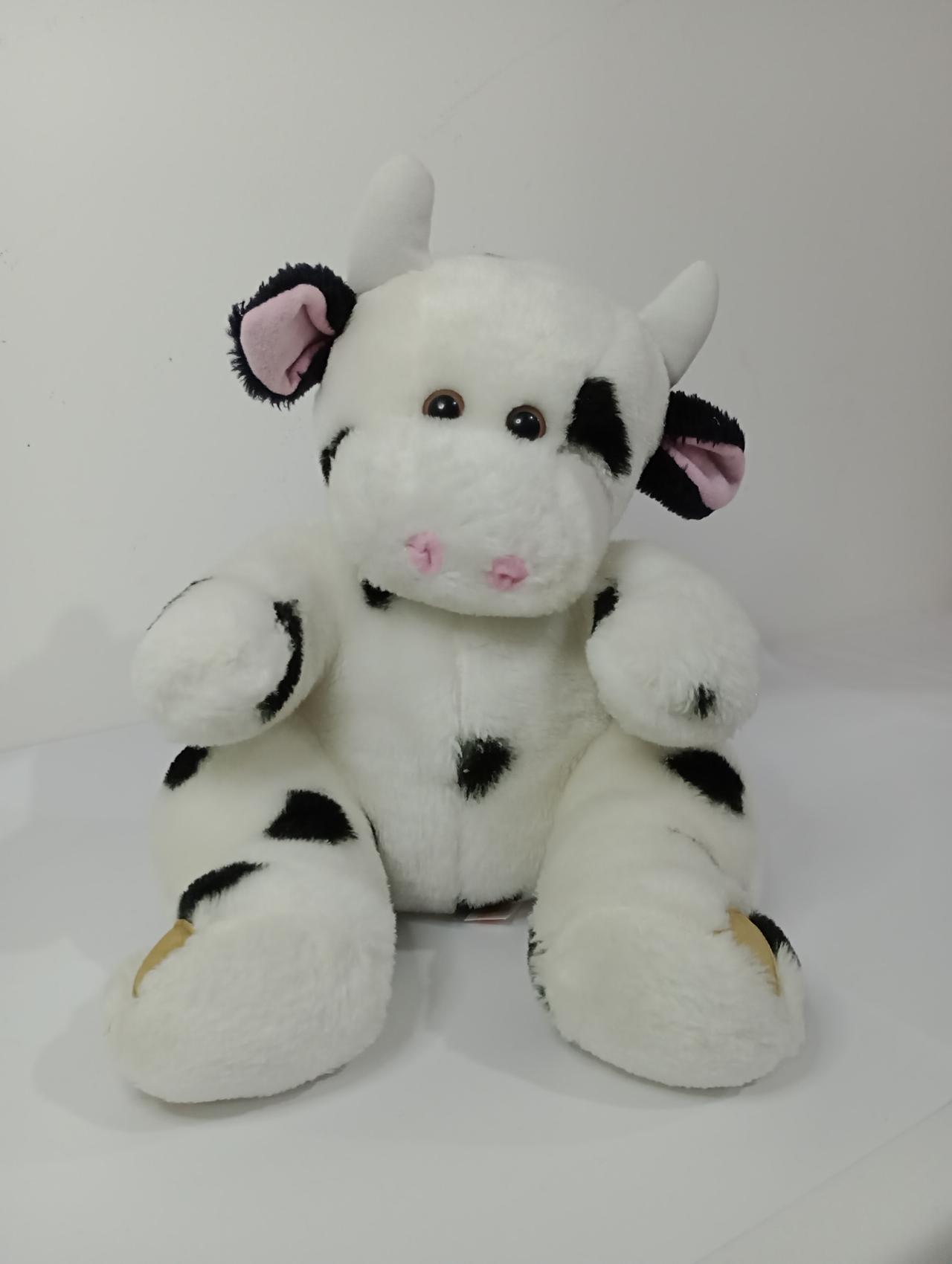 Vaca Malhada Pelúcia - Coleção Fazendinha - Vanessalocações