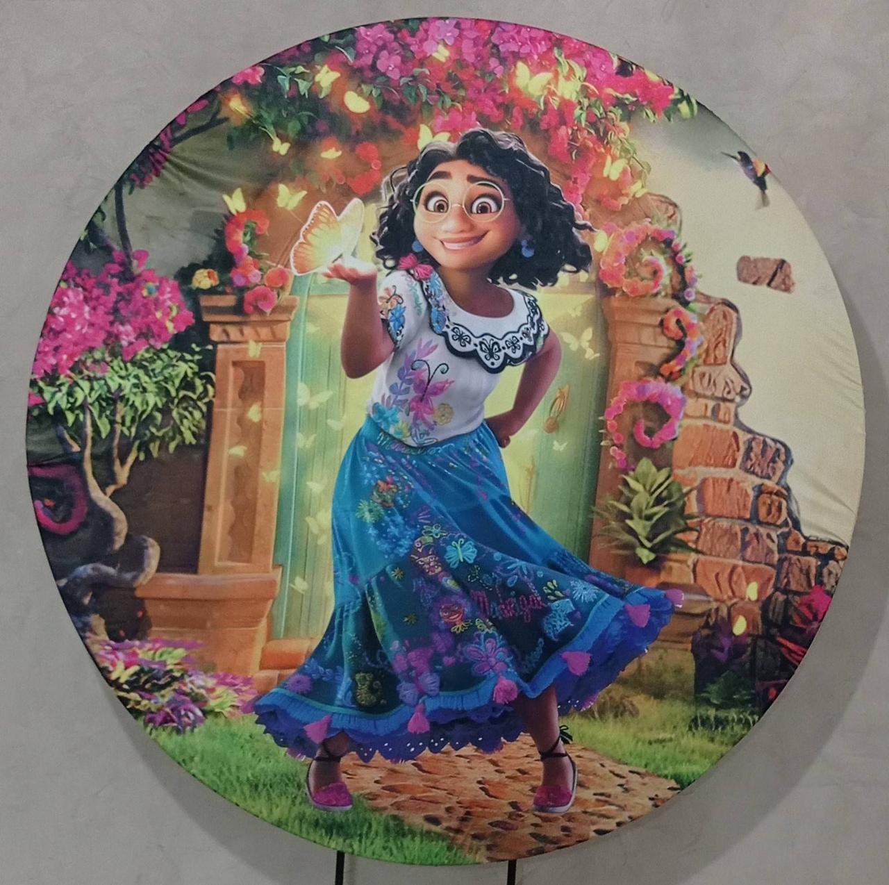 Capa P/ Painel Circular  -  Encanto - Vanessalocações