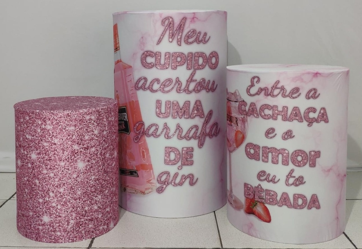 Trio de Capas Para Cilindro Gin - Vanessalocações