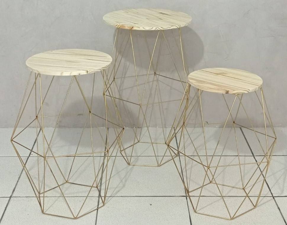 Trio de Móvel Diamante  - Vanessalocações