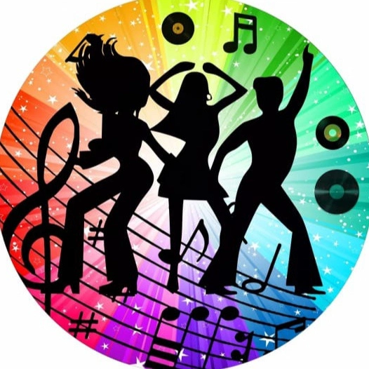 Capa P/ Painel Circular  - Disco Dance - Vanessalocações
