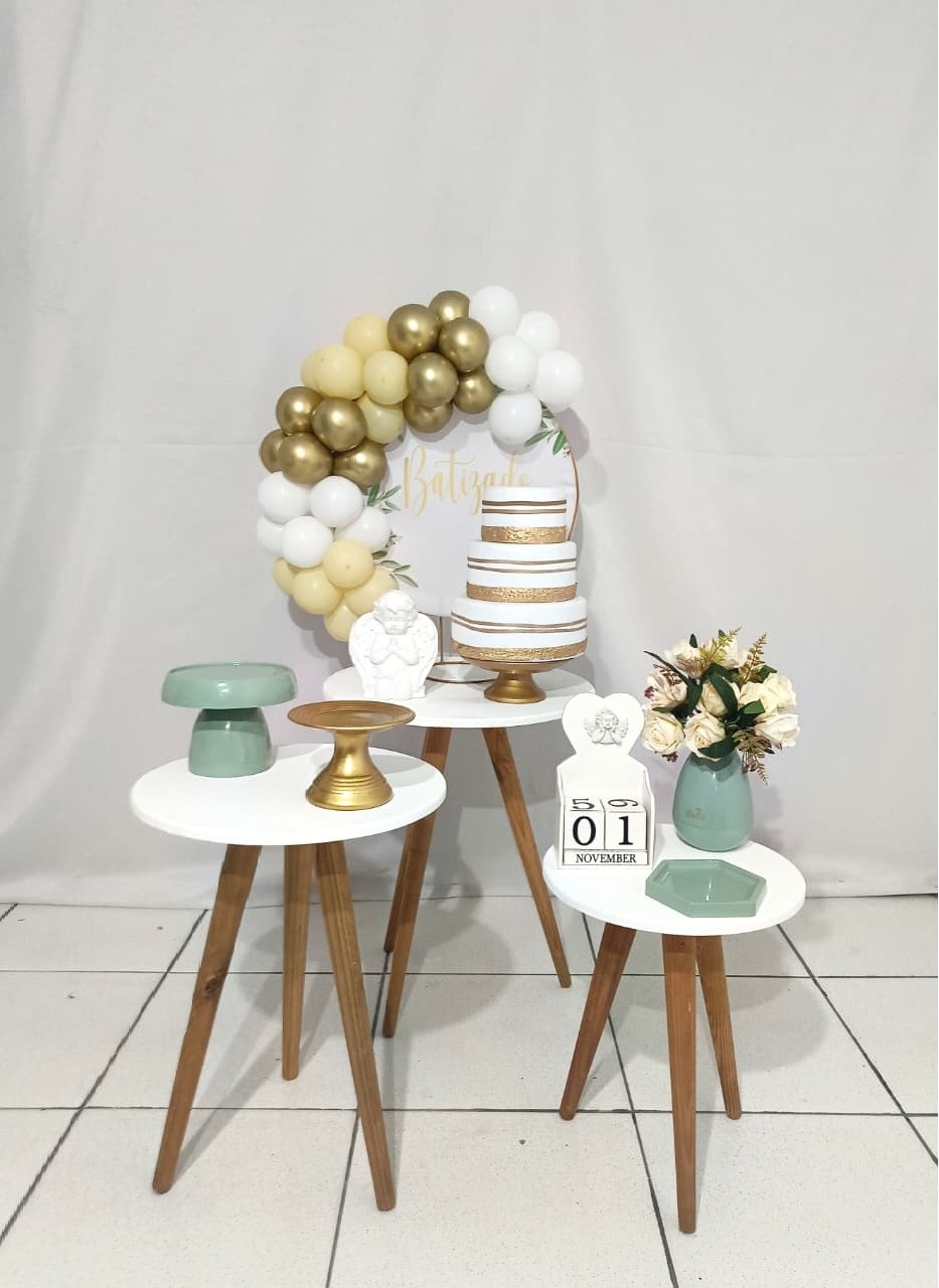 Mini Decoração  Batizado - CamaleãoLocaçoes