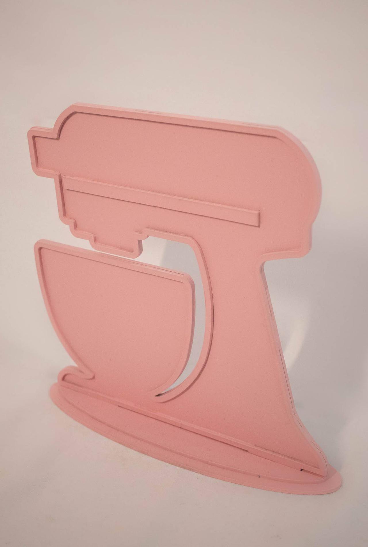 Display Mdf Batedeira Rosa - Vanessalocações