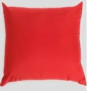 Almofada C/ Enchimento - Vermelho - 30X30 - Vanessalocações