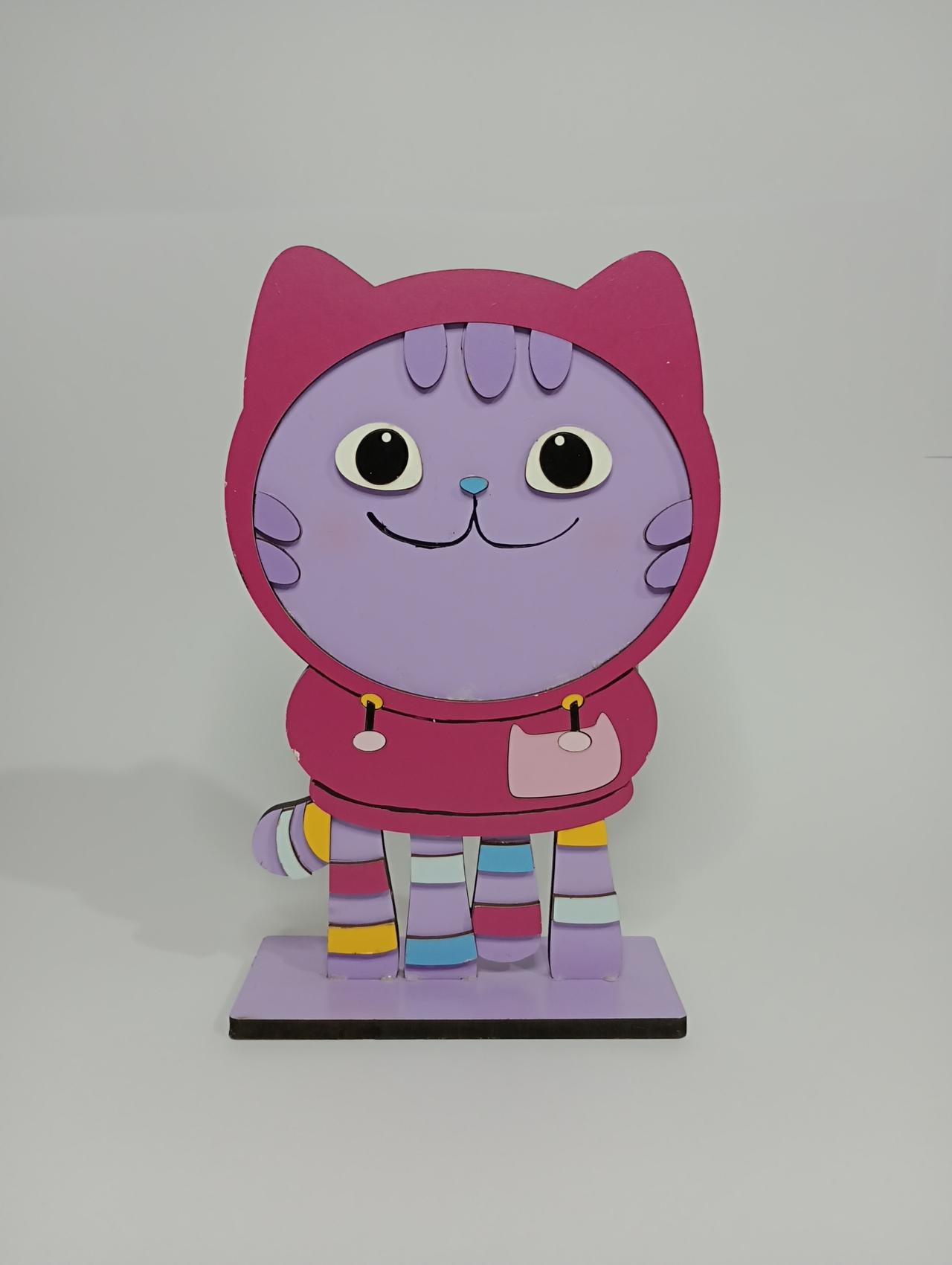 Display Mdf  Gato de Meia Colorida - Vanessalocações