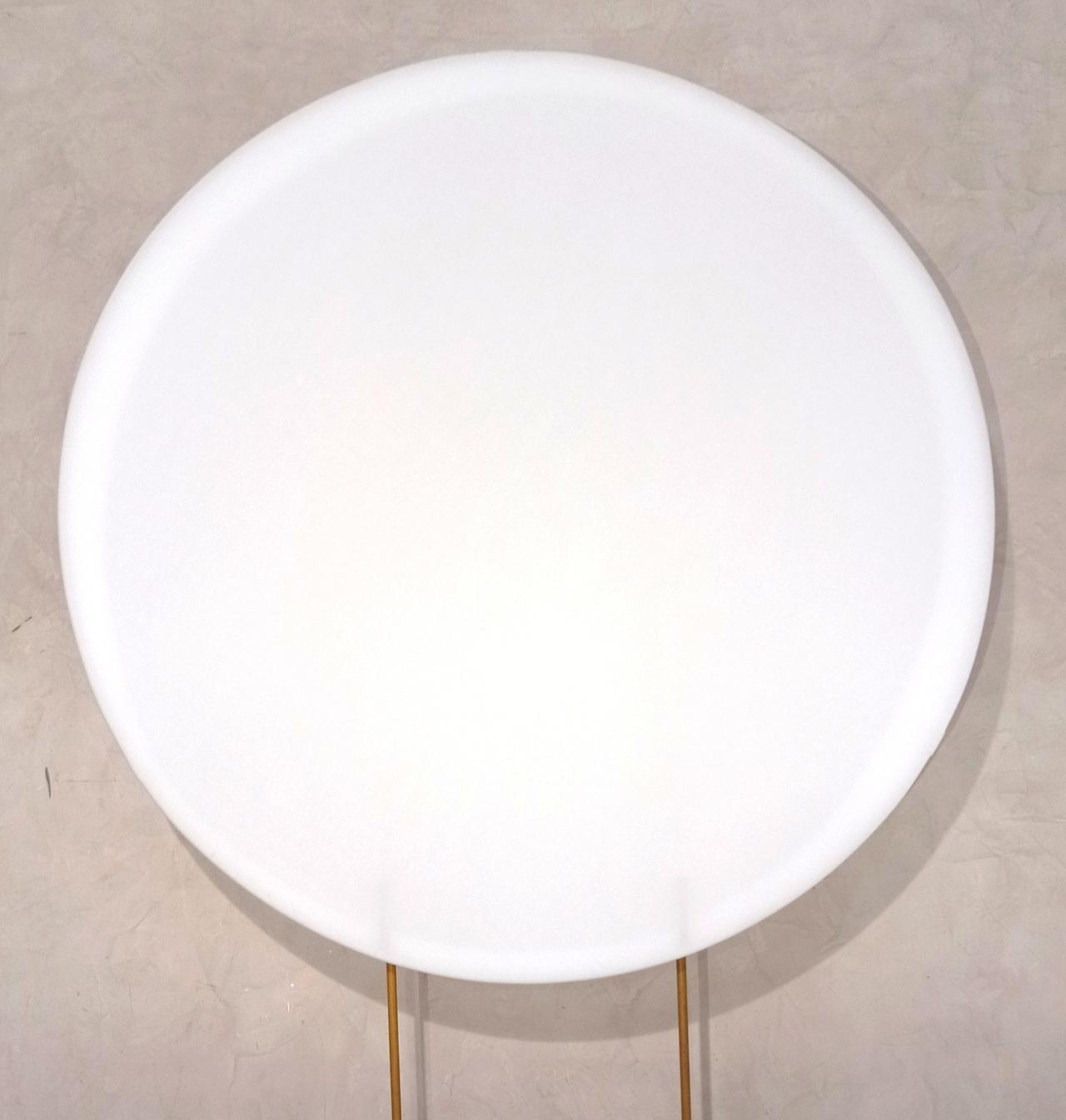 Capa P/ Painel Circular  Tecido Liso  - Branco - Vanessalocações