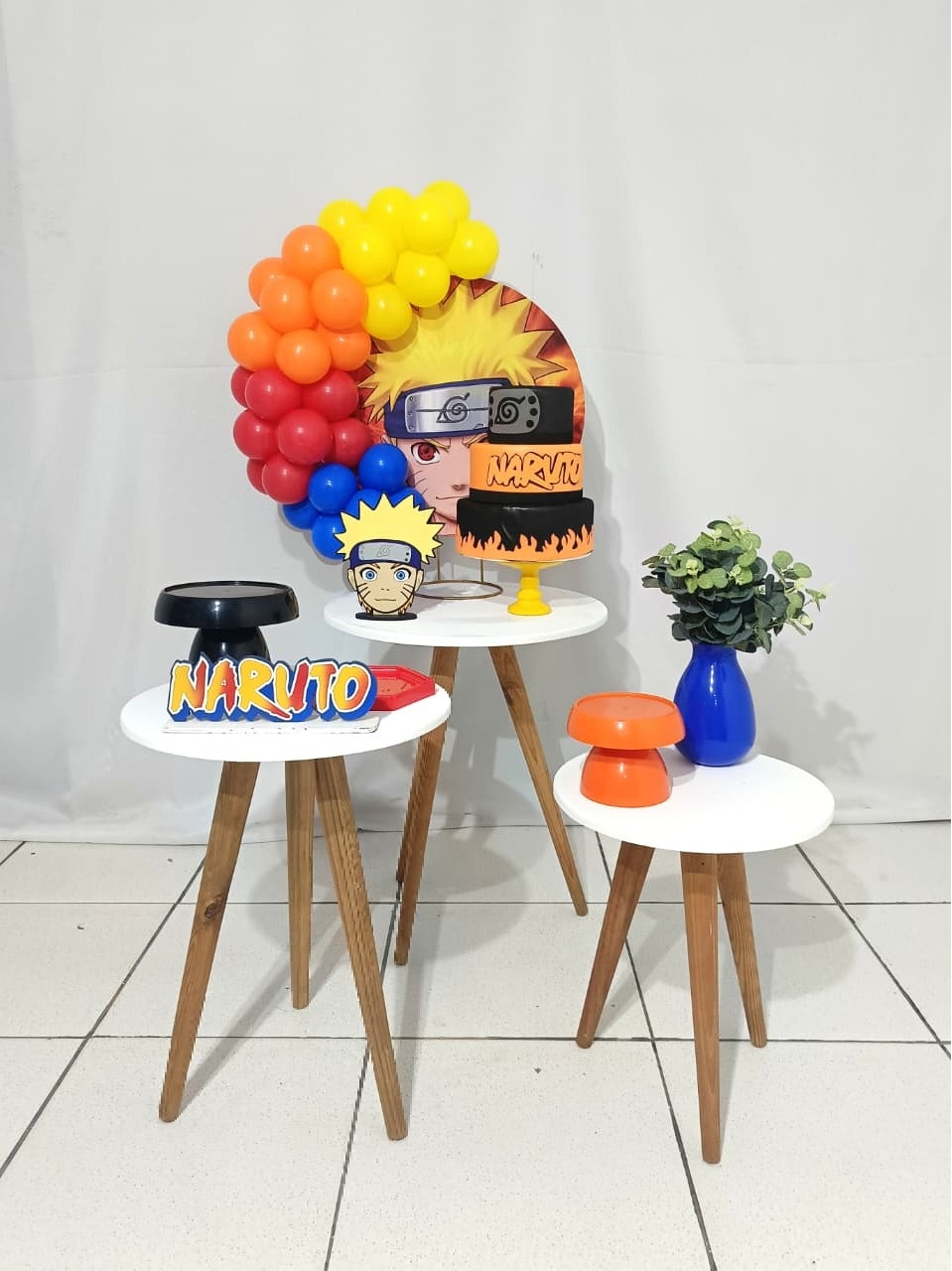 Mini Decoração Naruto - CamaleãoLocaçoes