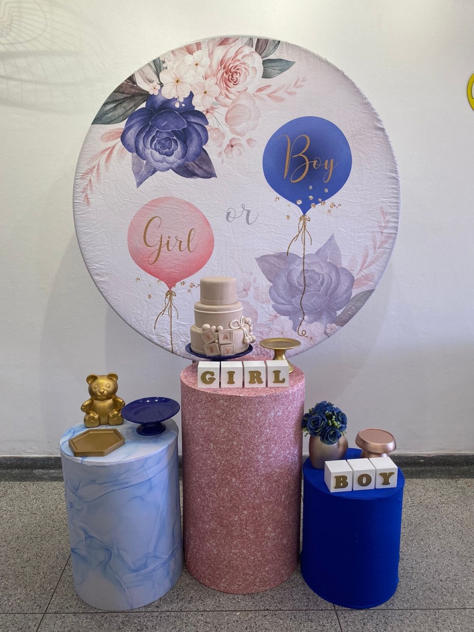 Coleção Pocket Chá Revelação Boy/Girl Azul E Rosa - CamaleãoLocaçoes