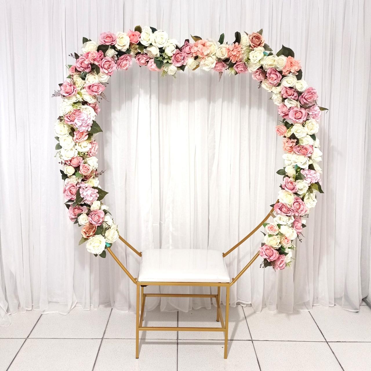 Instagramável Coração Floral - Vanessalocações