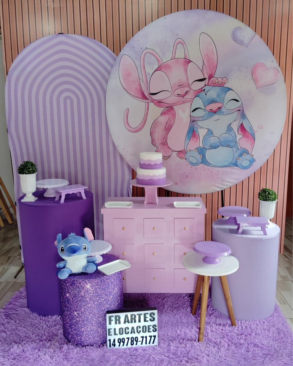 Stitch E Angel 2 - Completo (Incluir Pelucia) - FR artes