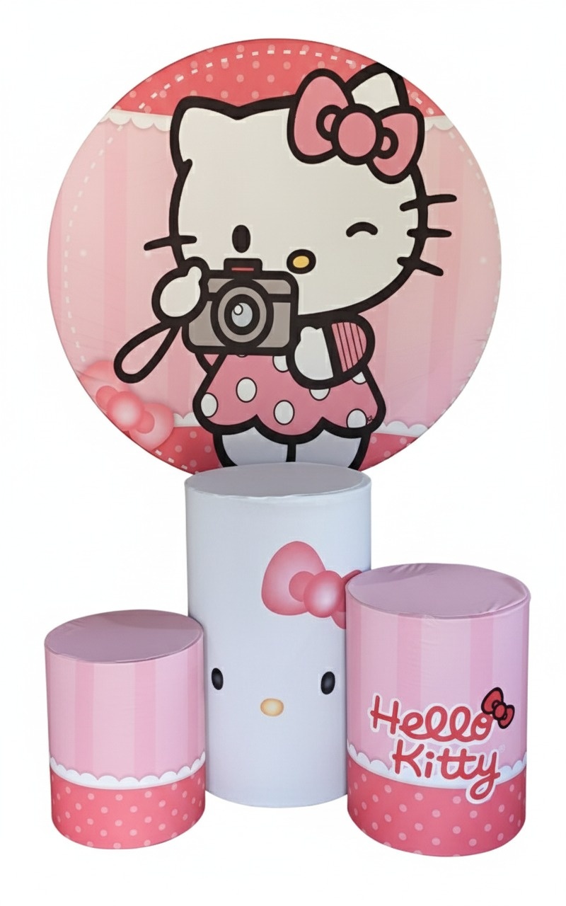 Jogo de Capa (Painel + Cilindros) Hello Kitty - FR artes