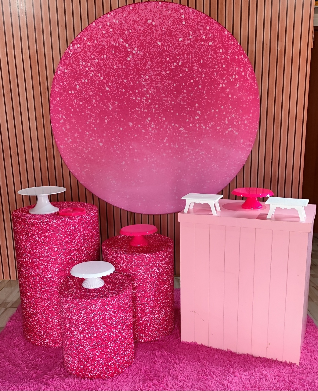 Glitter Pink - Prata - FR artes