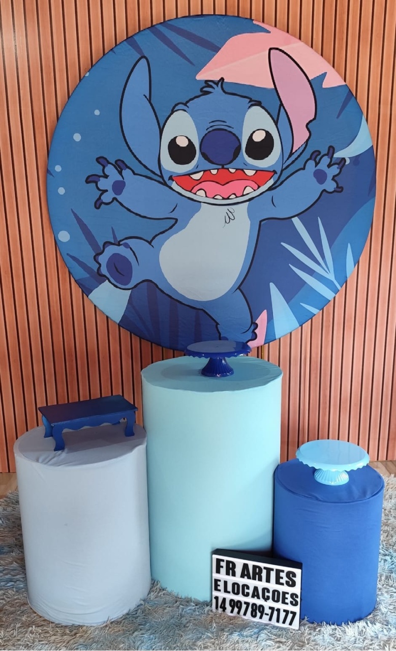 Stitch Azul 2 - Bronze  - FR artes