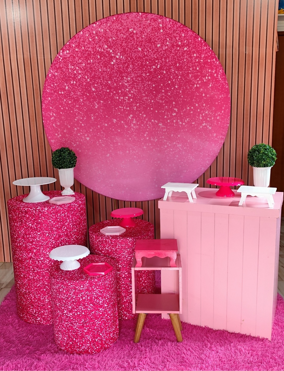 Glitter Pink - Ouro - FR artes