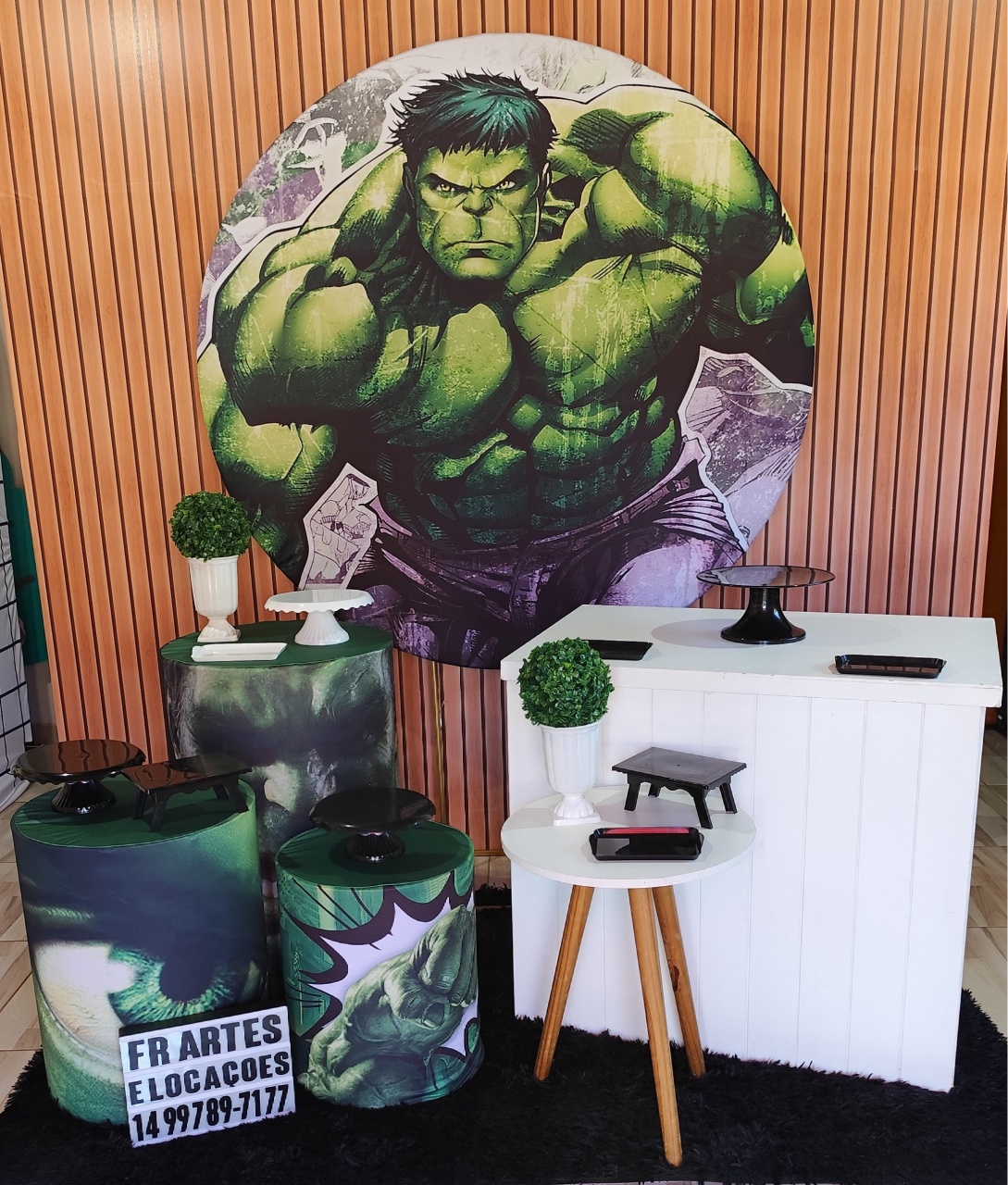 Hulk - Ouro - FR artes