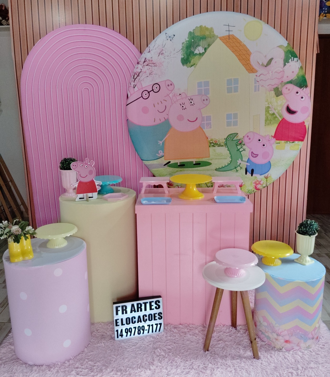 Peppa Pig Rosa - Completo - FR artes