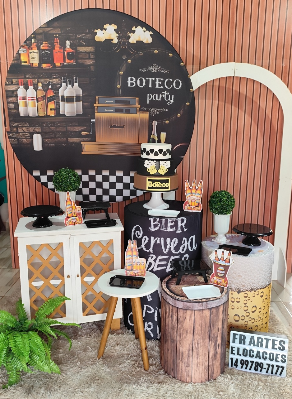 Boteco  - Kit Completo (Falta Romano, Samambaia) - FR artes
