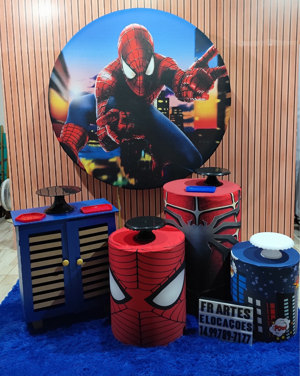 Homem Aranha 1 -  Prata - FR artes
