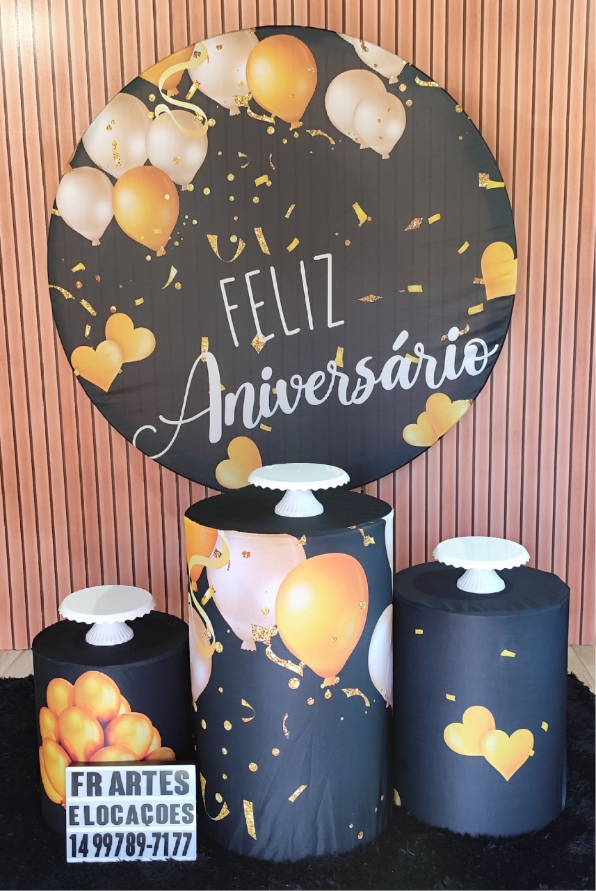 Feliz Aniversario - Bronze  - FR artes