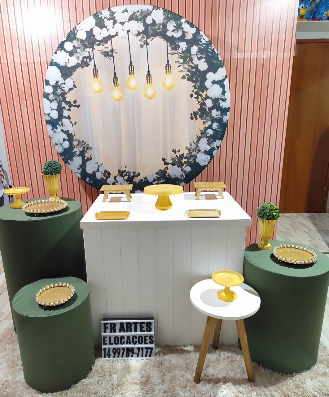 Luzes  - Ouro - FR artes