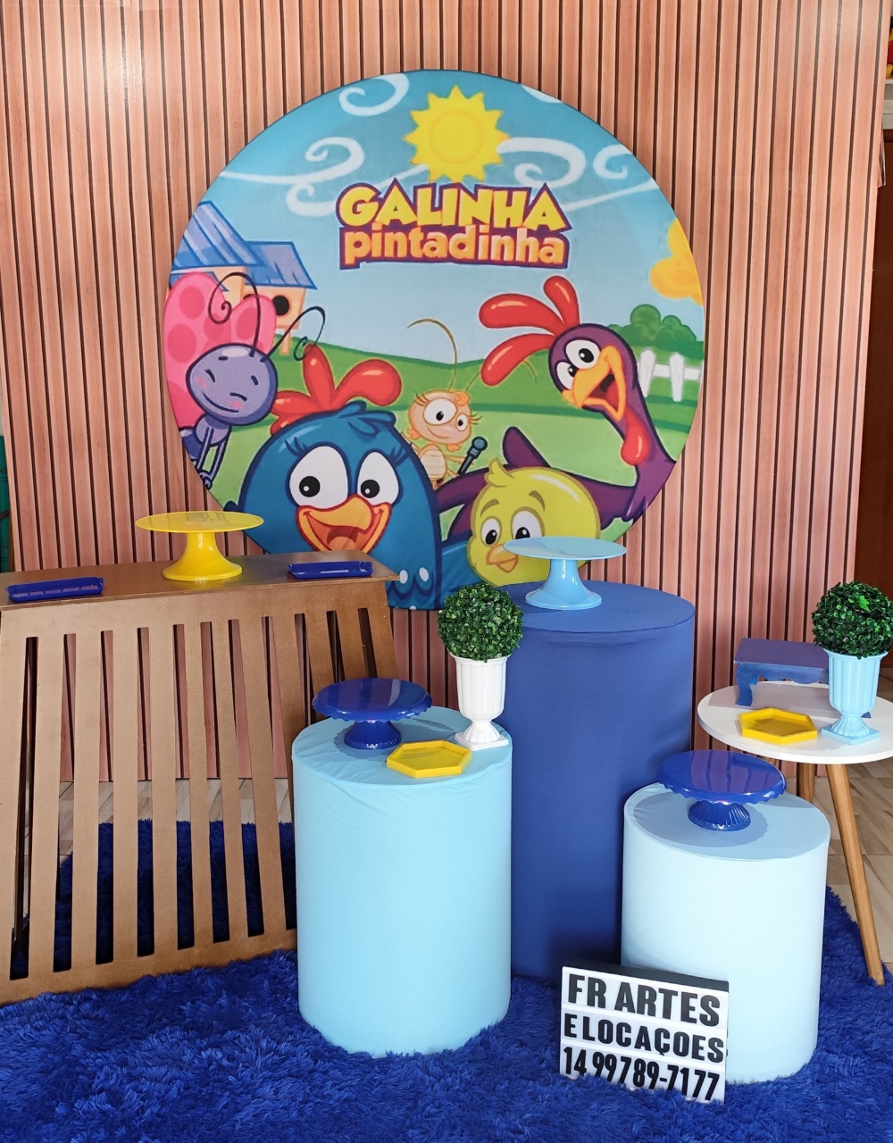 Galinha Pintadinha - Ouro - FR artes