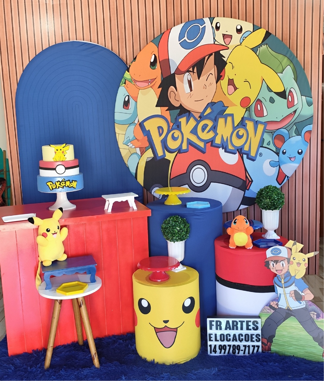 Pokemon -  Completo (Incluir Pelucia) - FR artes