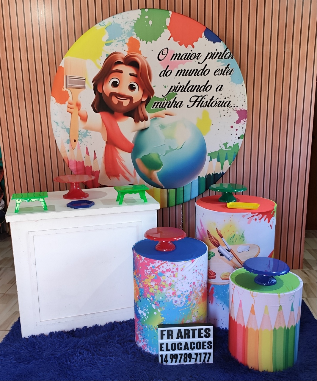O Maior Pintor Do Mundo- Prata - FR artes